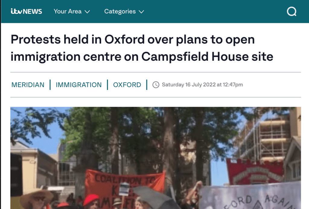 ITV News online screenshot