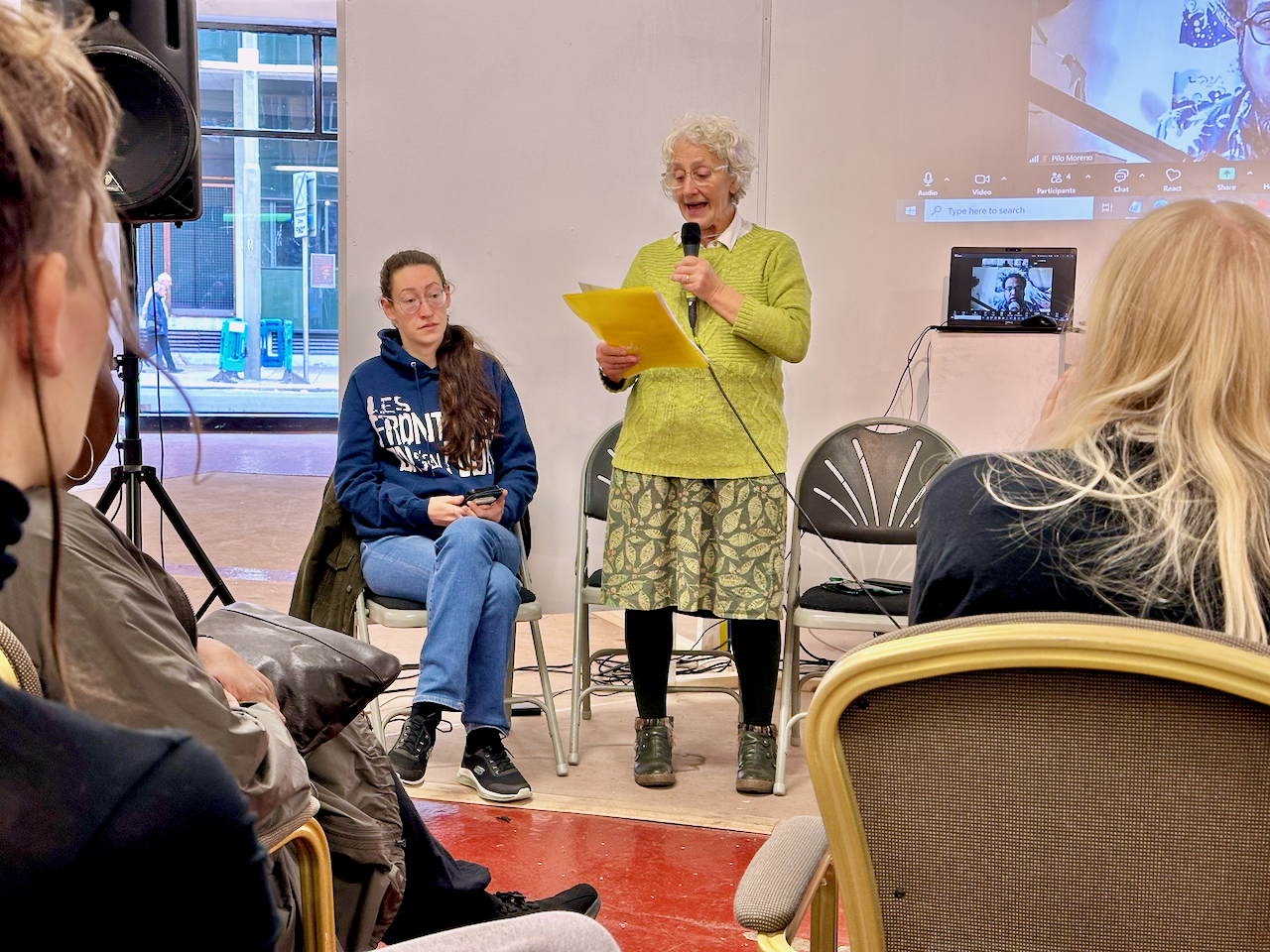 Photo from Coalition to Keep Campsfield Closed Public Meeting on 18 October 2025, part of the National Day of Solidarity to End Immigration Detention. Photo: Geoff Taylor
