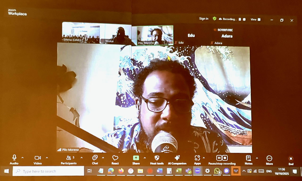 Photo from Coalition to Keep Campsfield Closed Public Meeting on 18 October 2025, part of the National Day of Solidarity to End Immigration Detention. Photo: Geoff Taylor