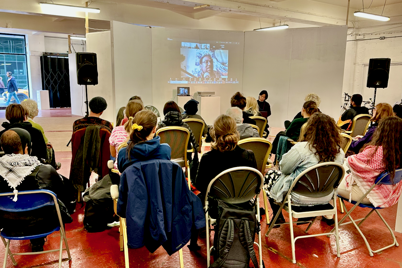 Photo from Coalition to Keep Campsfield Closed Public Meeting on 18 October 2025, part of the National Day of Solidarity to End Immigration Detention. Photo: Geoff Taylor