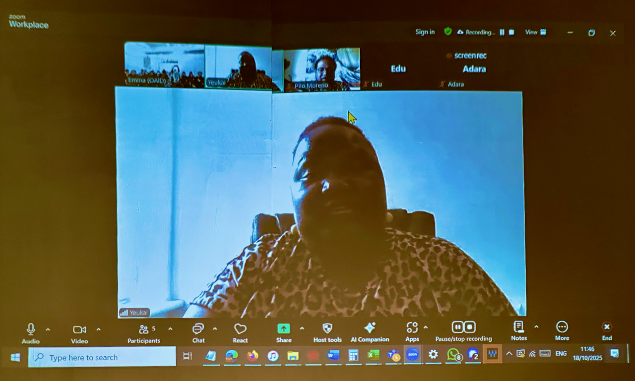 Photo from Coalition to Keep Campsfield Closed Public Meeting on 18 October 2025, part of the National Day of Solidarity to End Immigration Detention. Photo: Geoff Taylor