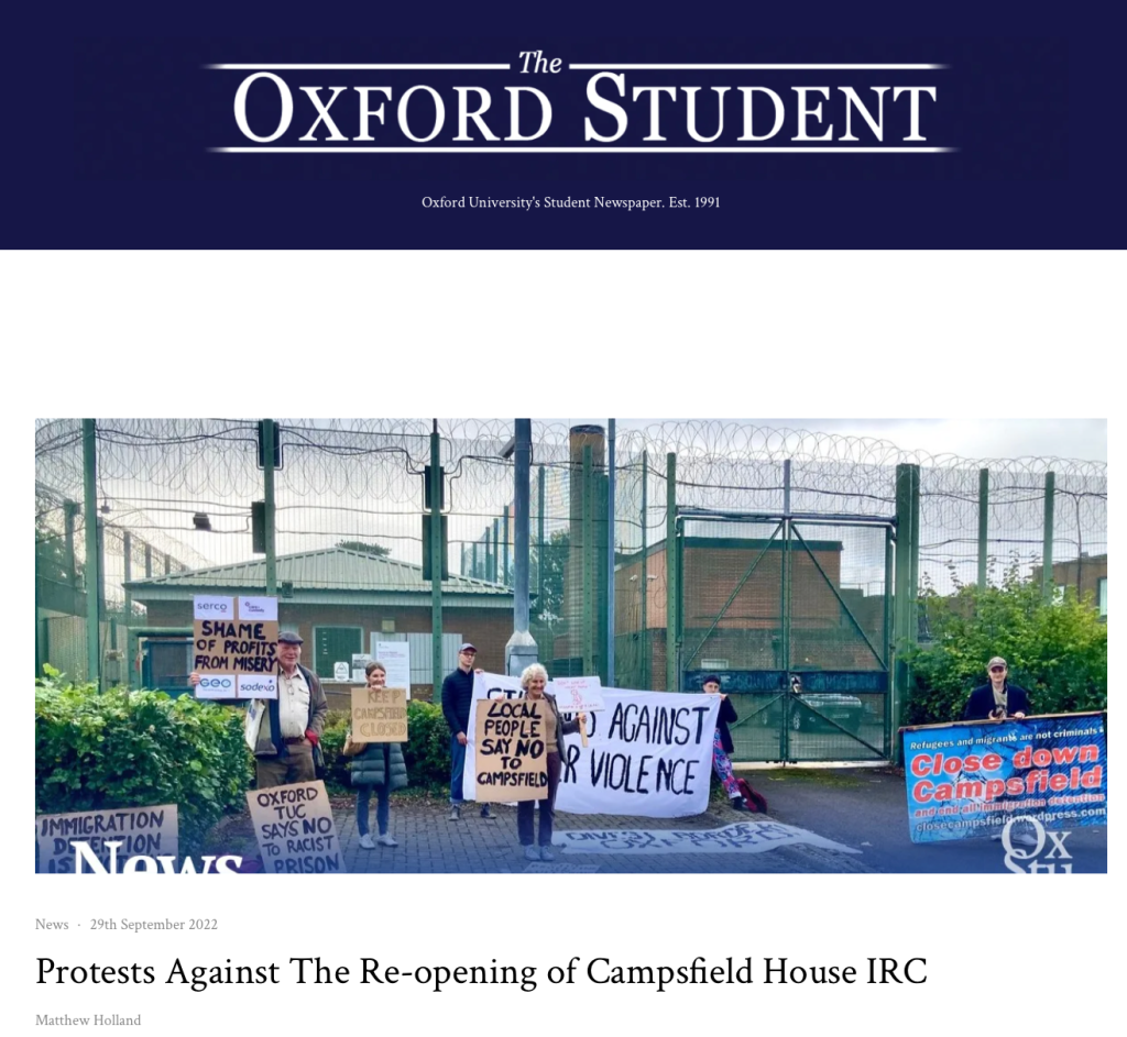 The Oxford Student screenshot