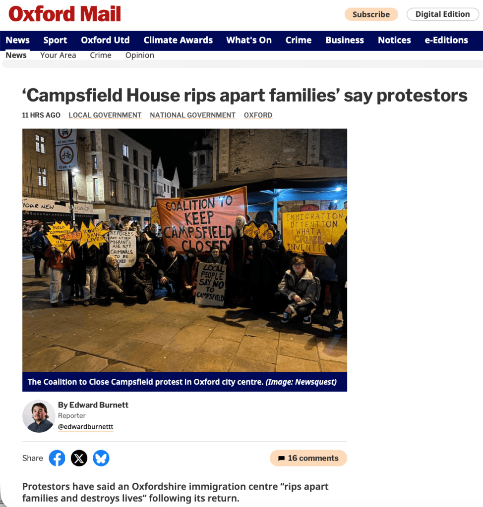 Oxford Mail News screenshot